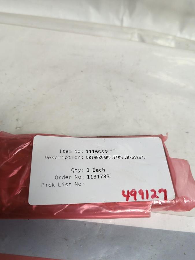 ITOH-DENKI,CB-016S7,DRIVER CARD MODULE NOS