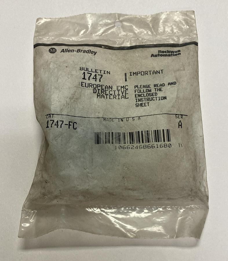 Used ALLEN BRADLEY,1747-FC,SER A FERRITE COLLAR NEW