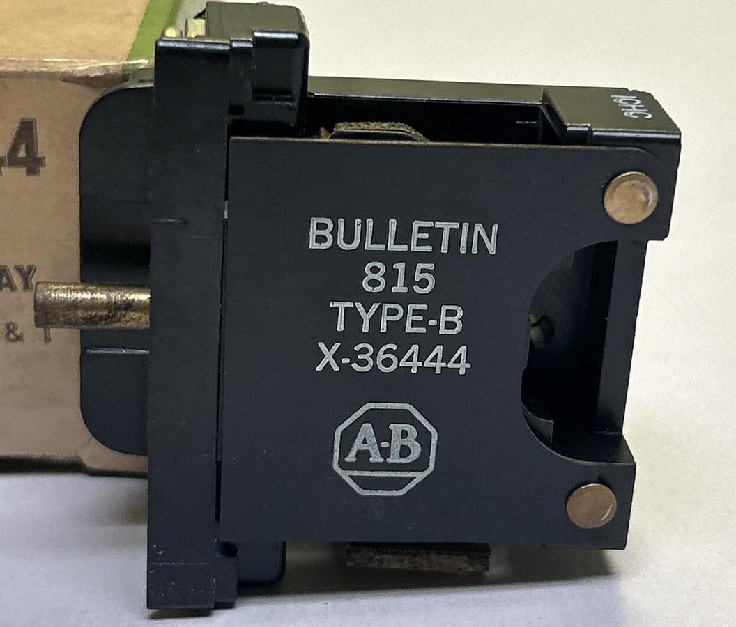 Used ALLEN BRADLEY,X-36444,OVERLOAD RELAY NEW