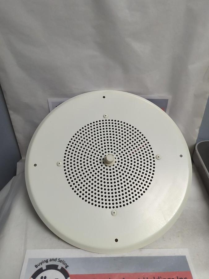 Used BOGEN,S810-T725,8OHM WHITE 8 INCH CEILING SPEAKER PRE-OWNED