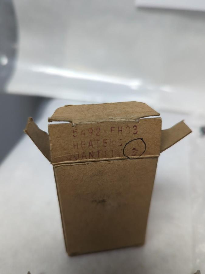 CUTLER-HAMMER,FH03,OVERLOAD HEATER ELEMENT LOT OF 6 NOS