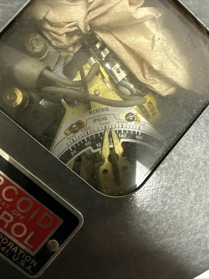 Mercoid Control,DA 23-2, Pressure Control