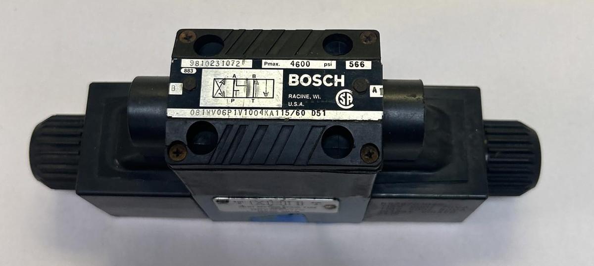 Used BOSCH,081WV06P1V1004KA115/60,DIRECTIONAL CONTROL VALVE