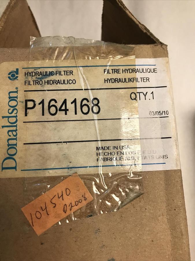 Used Donaldson,P164168,Hydraulic Filter