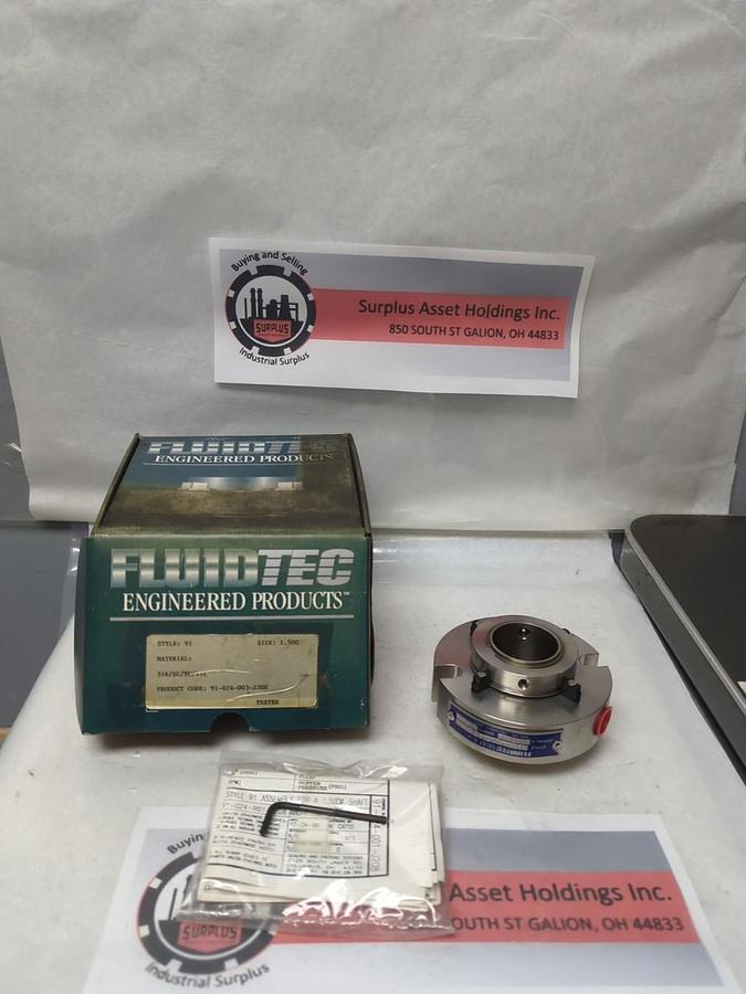 FLUIDTEC,91-024-003-J208,STYLE 35 MECHANICAL CARTRIDGE SEAL 1-1/2 INCH NOS