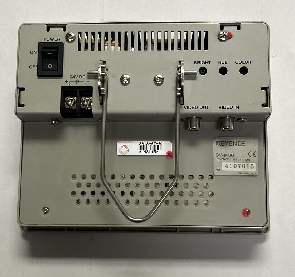 Used KEYENCE,CV-M30,OPERATOR INTERFACE