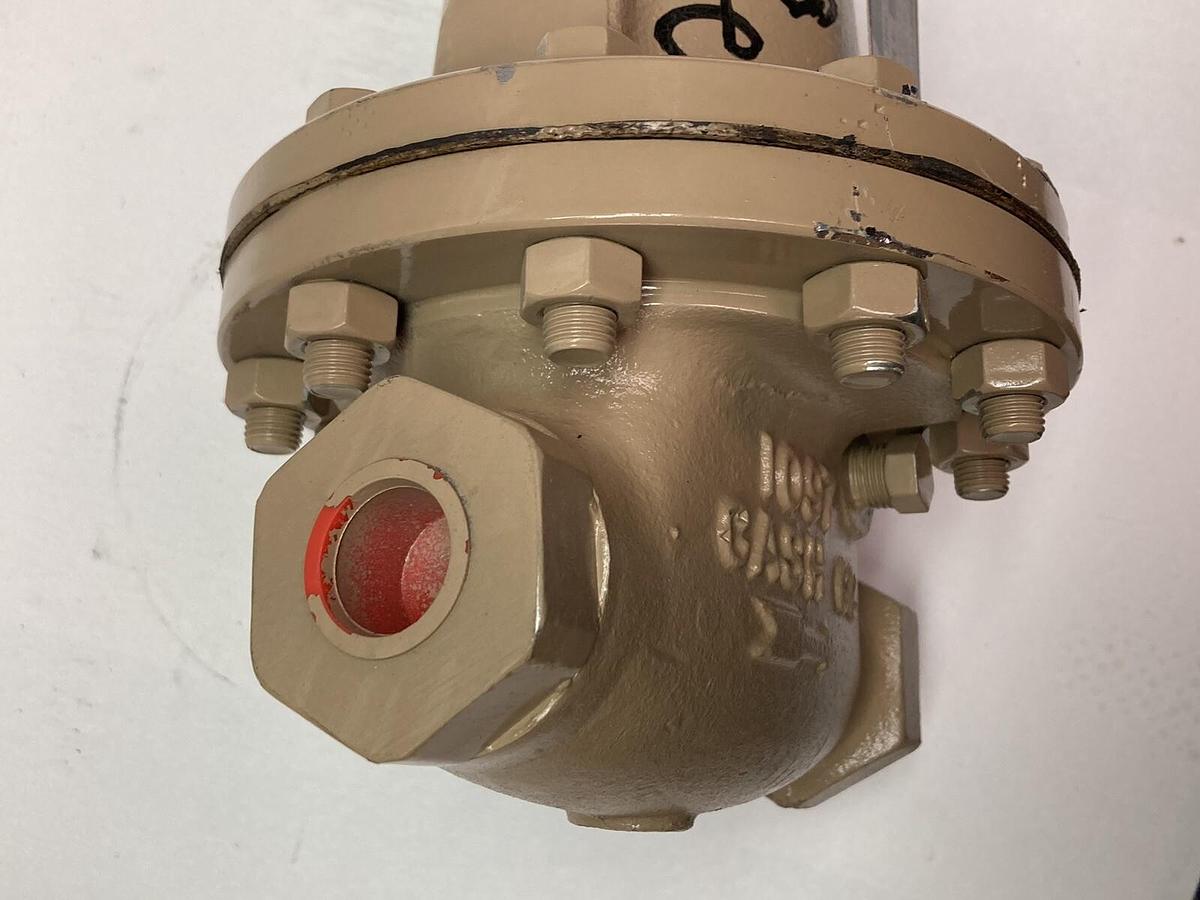 Used Cashco,CS/CS/S3/C,3/4 Inch Pressure Regulator Valve 140-3000 PSIC