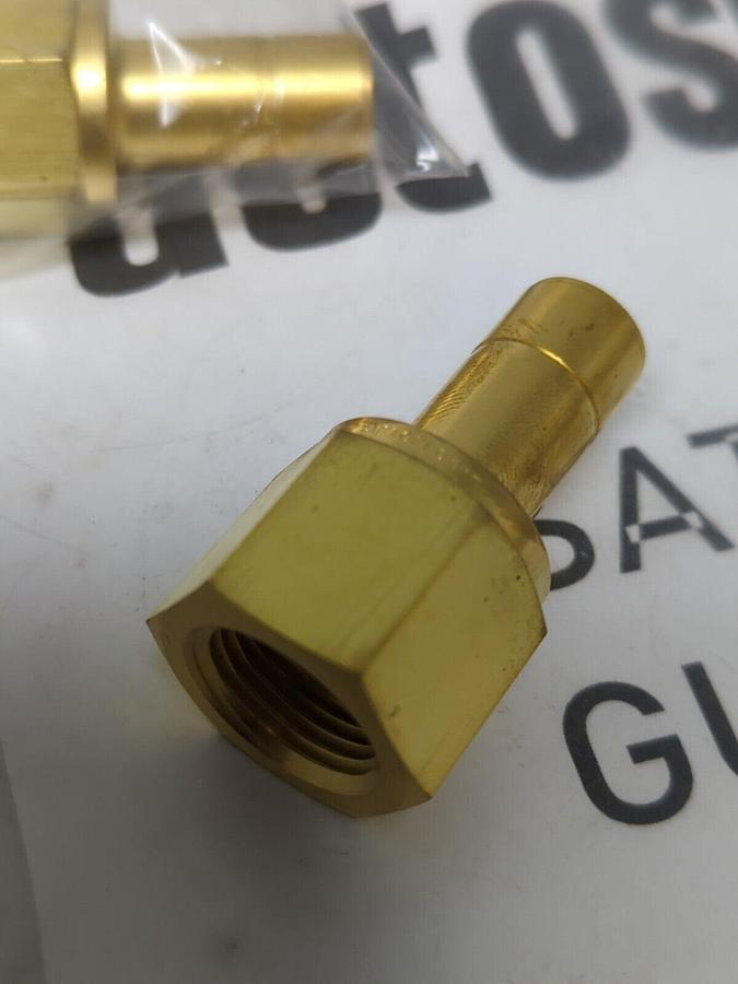 SWAGELOK,B-8-TA-7-6,1/2TA X 3/8FNPT FEMALE TUBE ADAPTER LOT OF 2 NOS