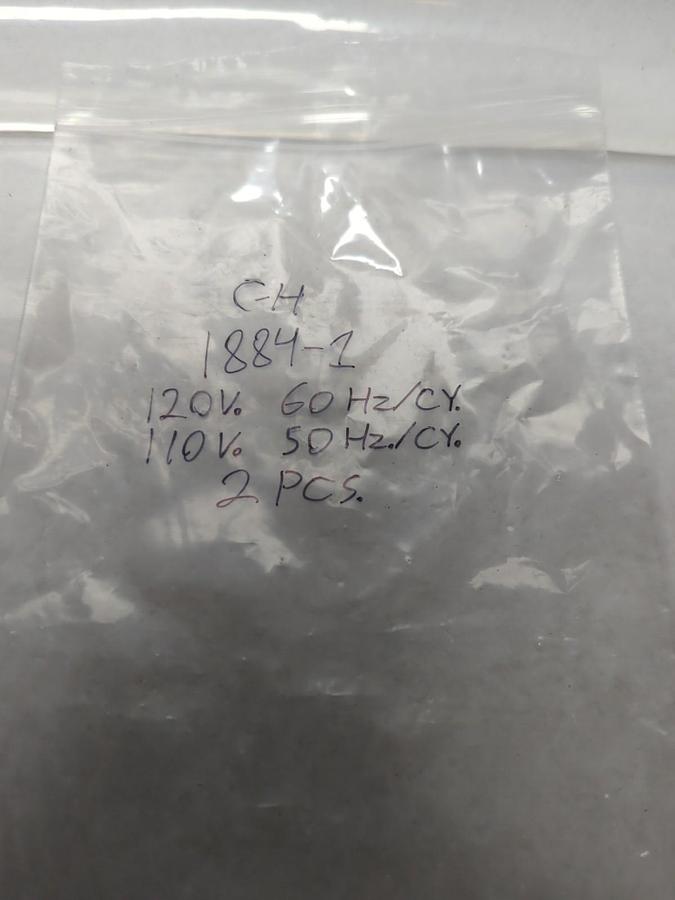 Used CUTLER HAMMER,1884-1,COIL 120V 50HZ/CY 110V 50HZ/CY LOT OF 2 PRE-OWNED