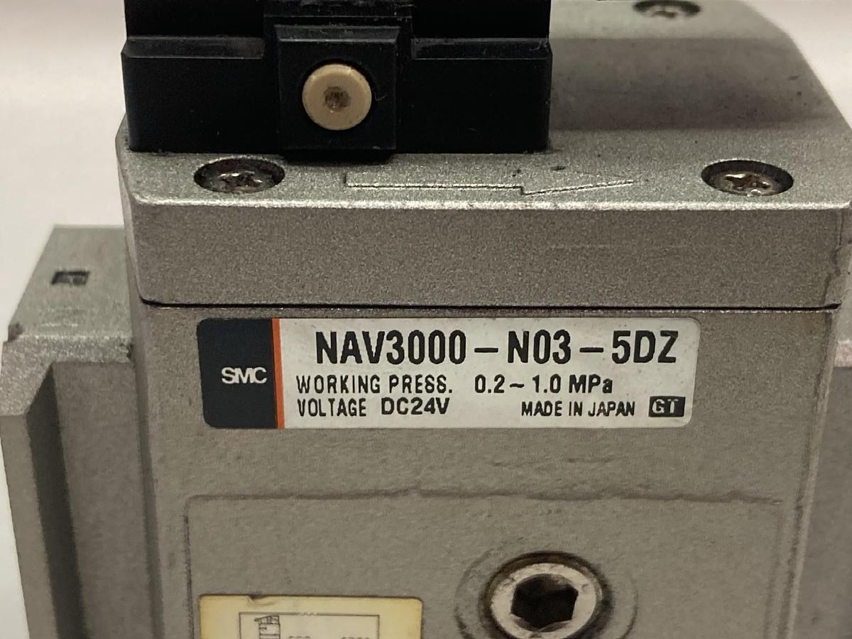 Used SMC,NAV3000-N03-5DZ,Valve 0.2-1.0MPa 24VDC