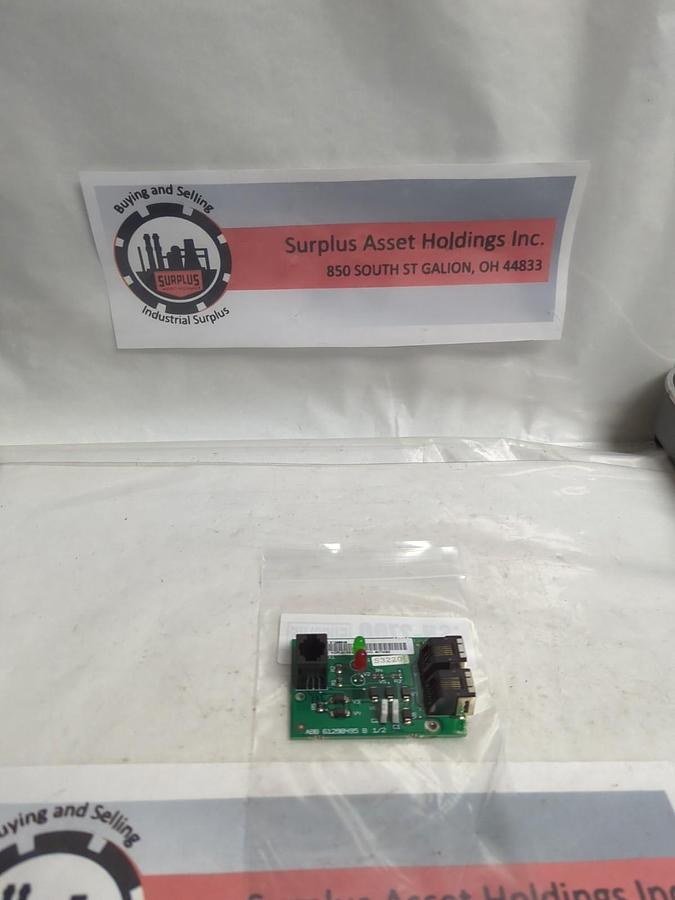 Used ABB,NDPI-21,REV B PANEL DRIVE BOARD 61298495 B 1/2 PRE-OWNED