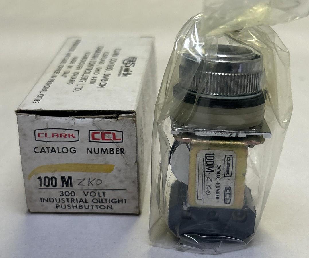 CLARK,100MZKO,PUSH BUTTON NOS