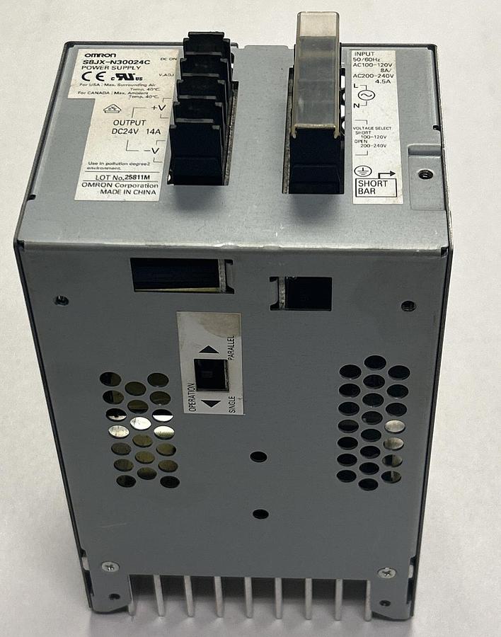 Used OMRON,S8JX-N30024C,SWITCHING POWER SUPPLY MODULE 14A