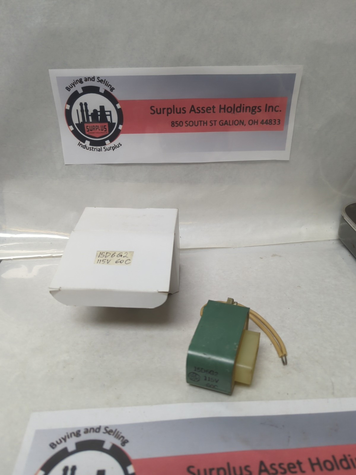 Used GENERAL ELECTRIC,15D6G2,COIL 115V 60C PRE-OWNED