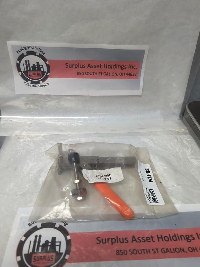 KNU-VISE,V-200-SS,TOGGLE CLAMP NOS