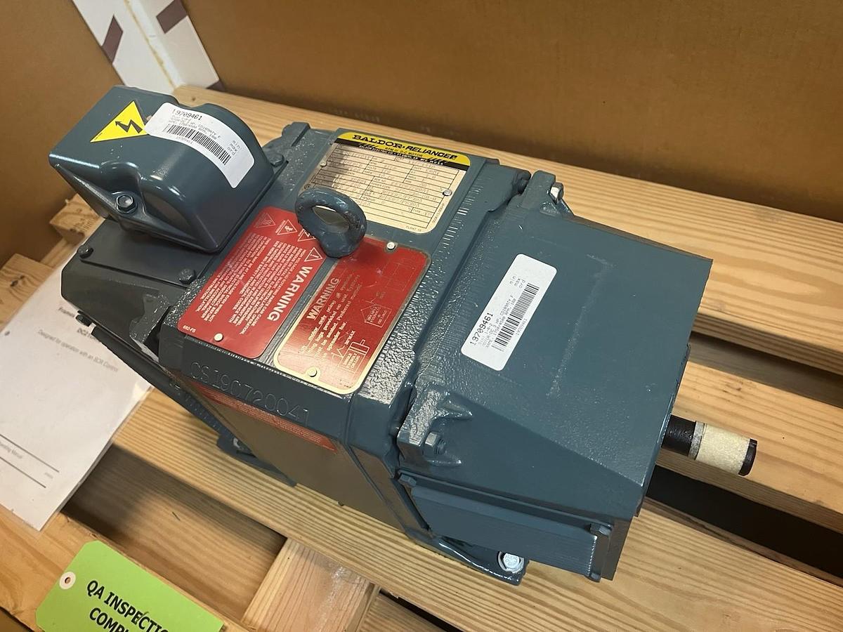 Used BALDOR,D1803R,DP DC MOTOR 3HP 1750RPM 180VDC FR DC0189ATY