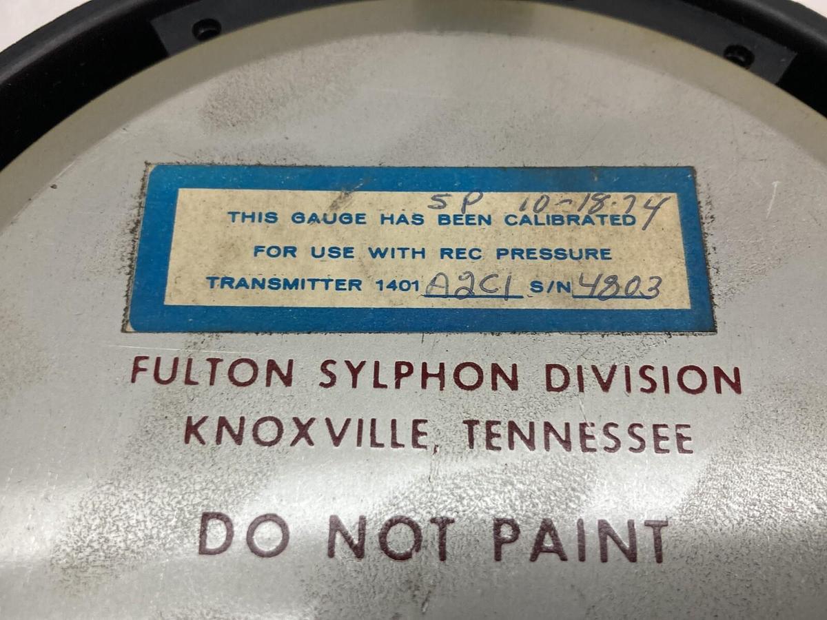 Rosemount,1401-A2C1,Pressure Gauge 0-5000 PSI