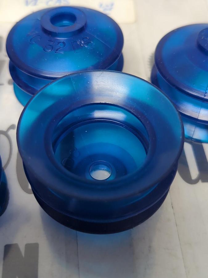 VI-CAS,VC-32DS,2 INCH VACUUM CUPS LOT OF 5 NOS