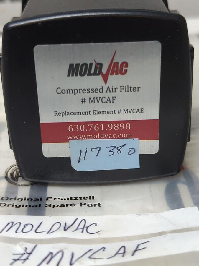 MOLDVAC,#MVCAF,COMPRESSED AIR FILTER 10.3BAR 1.00MPa 150PSI 125
