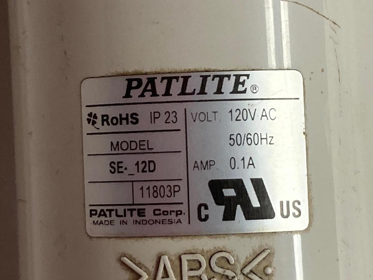 Patlite,SE-12D,Stack Light Assembly 24V AC/DC