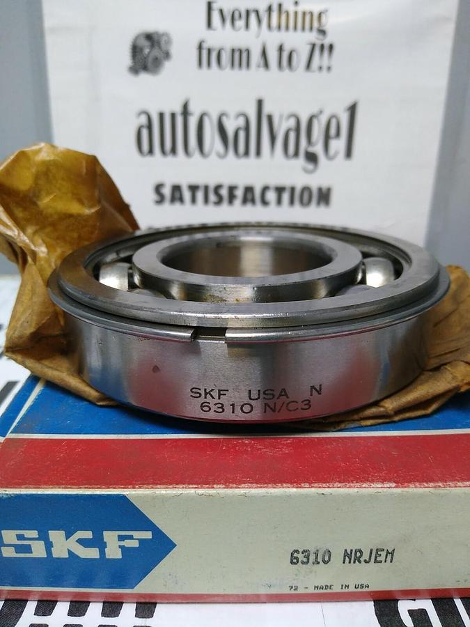SKF,6310 NRJEM,Deep Groove Ball Bearing NOS
