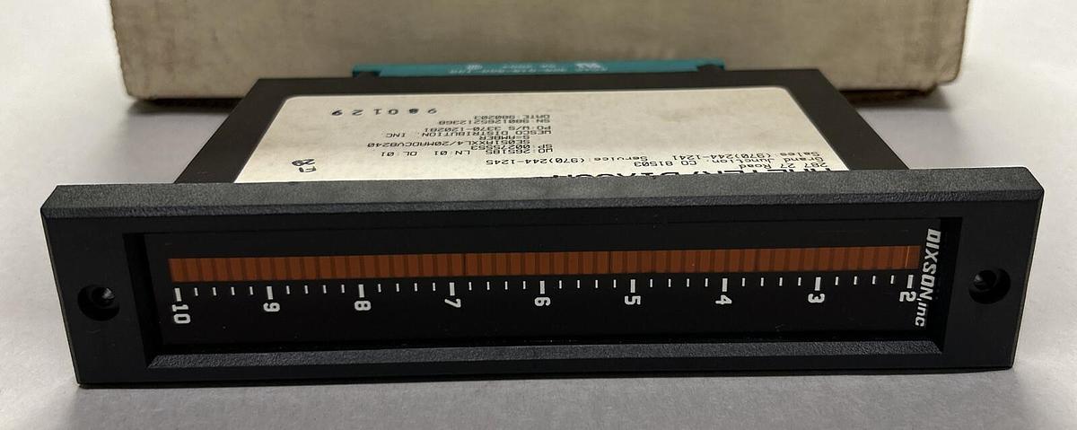 Used AMETEK  DIXSON,SE051AXXL4/20MADCV8240, DIGITAL BAR GRAPH NEW