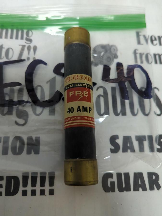 ECON,ECS-40,FUSE 40 AMP NOS