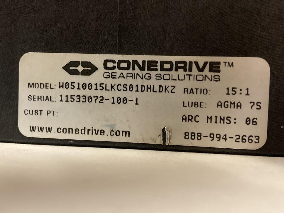 Conedrive,W0510015LKCD01DHLDKZ,Accudrive Servo Gearbox Reducer Ratio 15:1