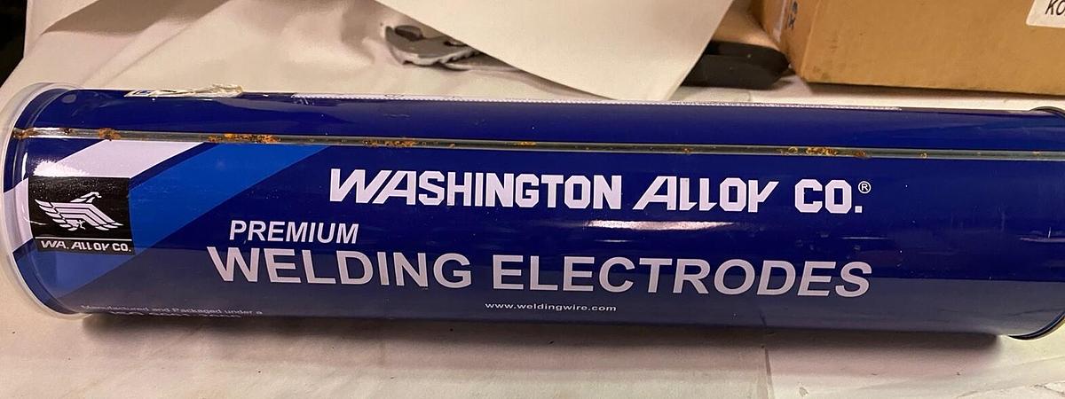 Used Washington Alloy,TF-347-16-01,E347-16 Premium Welding Electrodes Rods 10lb 3/32"