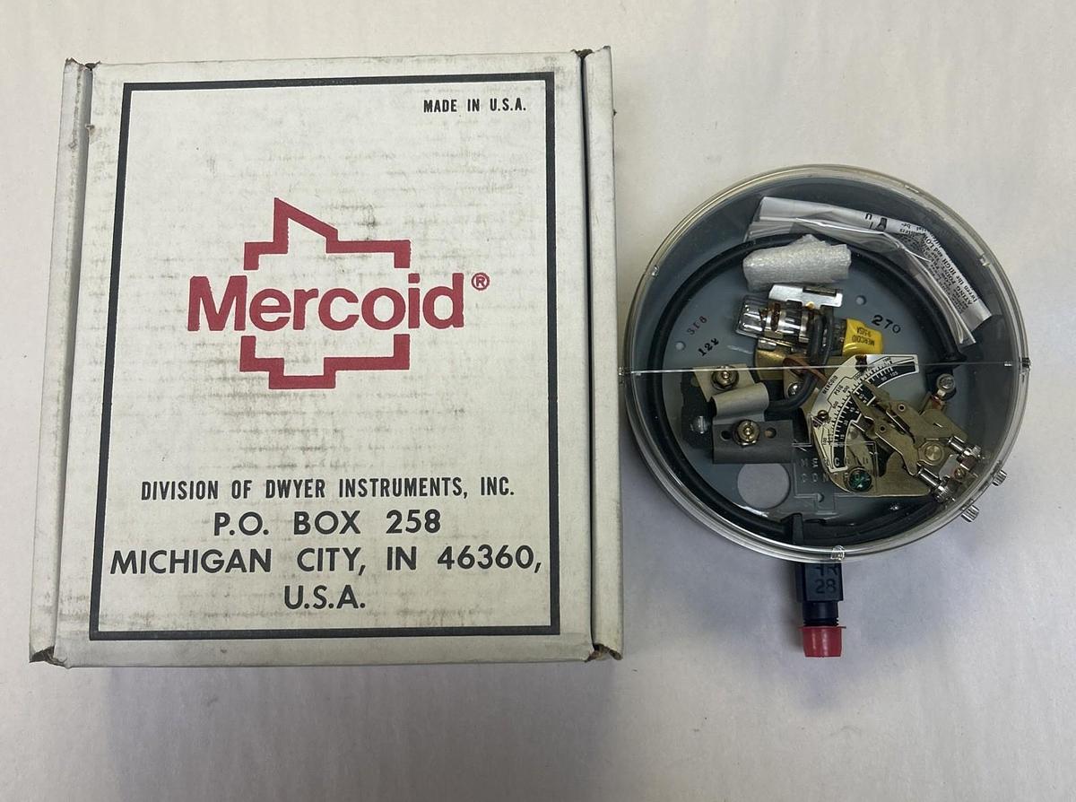 MERCOID,DA-21-2B-12S,PRESSURE SWITCH NOS