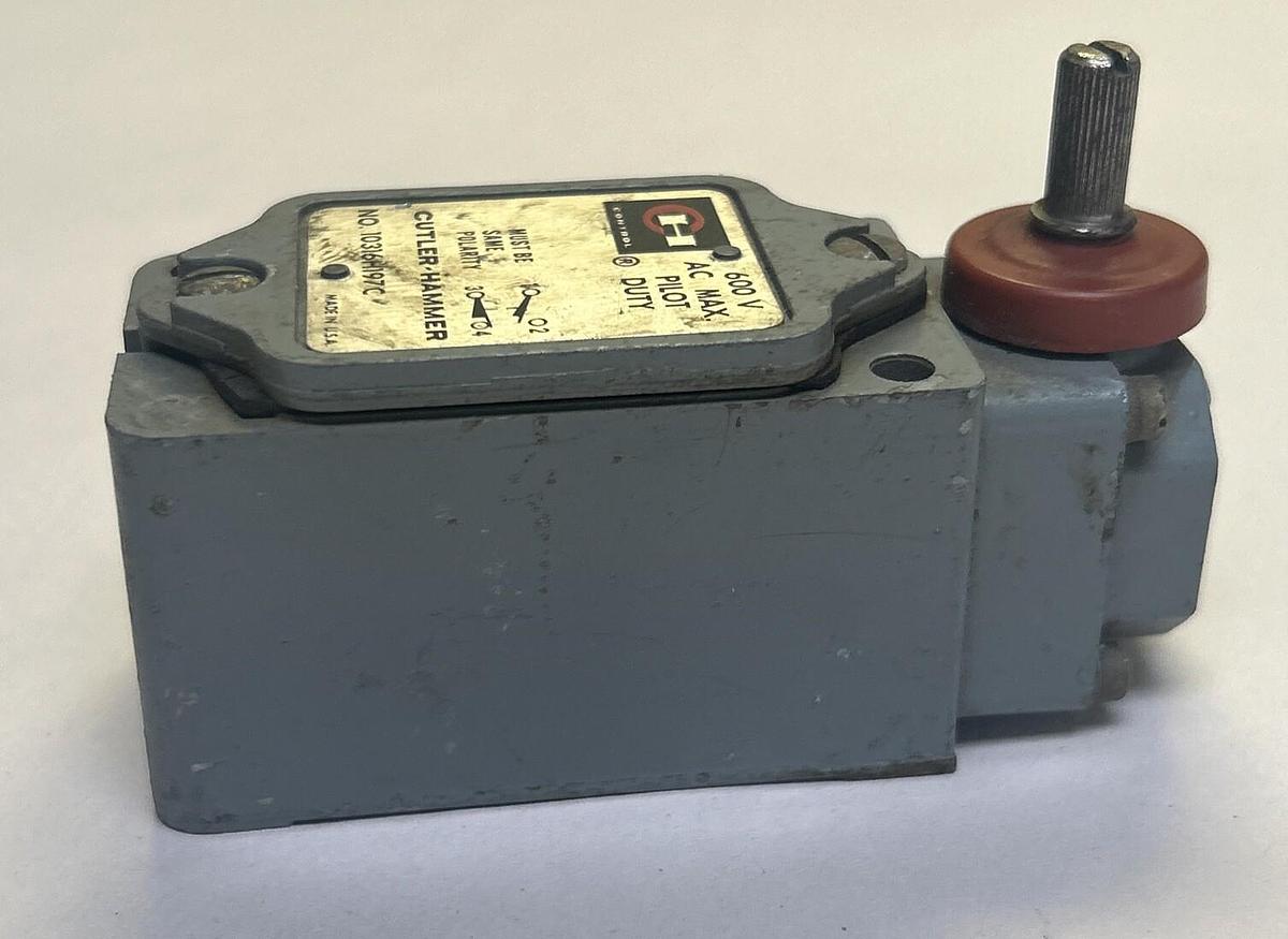 Used CUTLER HAMMER,10316H197C,LIMIT SWITCH