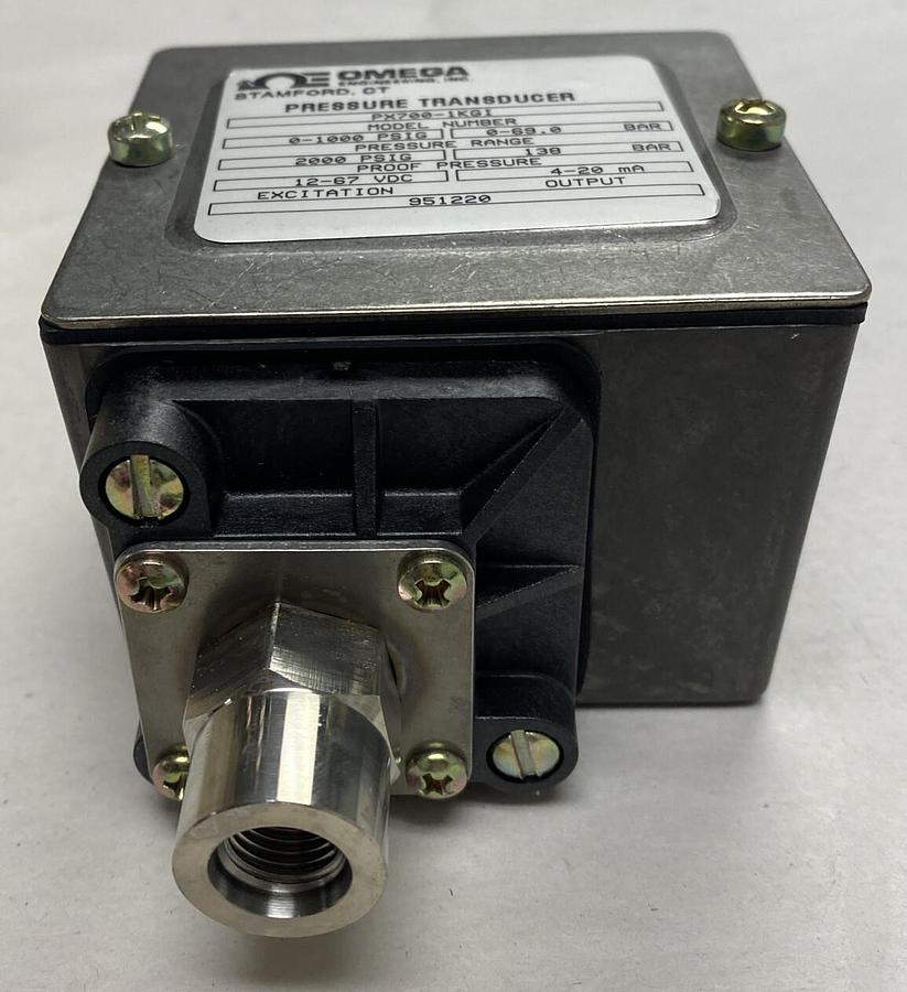 Used Omega,PX700-1KGI,Pessure Switch NOS Range 0-1000PSIG Max 2000PSIG