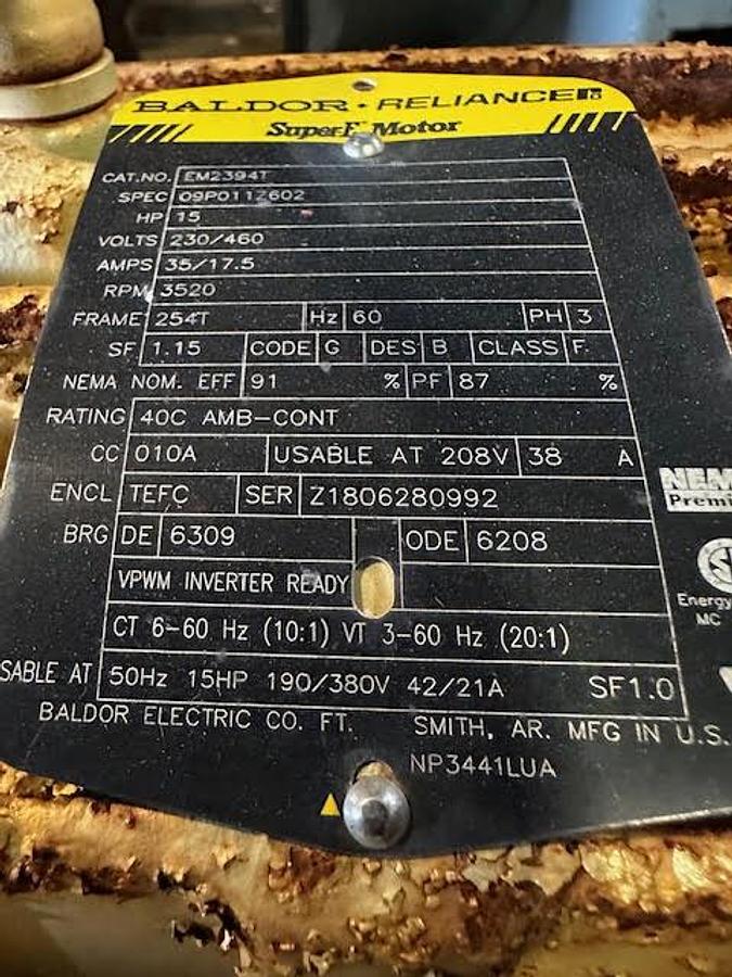 Refurbished Baldor 254T