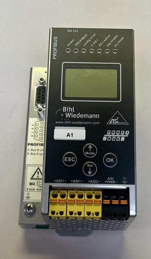 Used BIHL & WIEDEMANN,BWU1777,PROFIBIS GATEWAY
