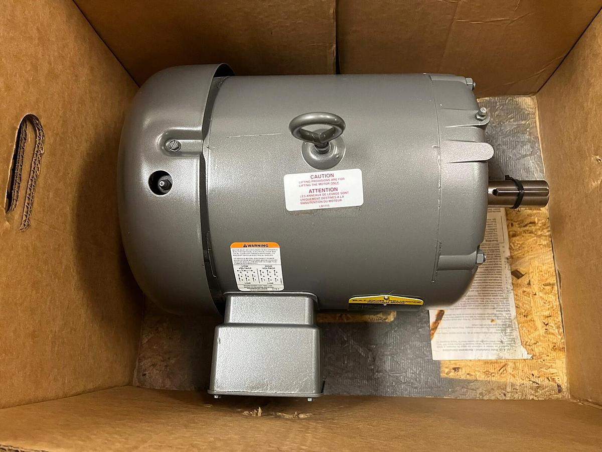 BALDOR,M3701,ELECTRIC MOTOR 1.5HP 845RPM 3PH FR 213
