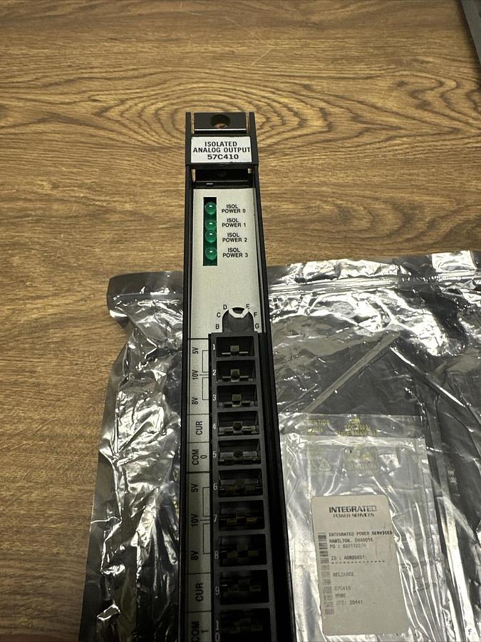 Used Reliance Electric,57C410,Analog Output Module
