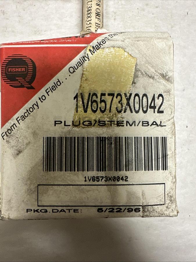 Used Fisher,1V6573X0042,Plug Stem Assembly