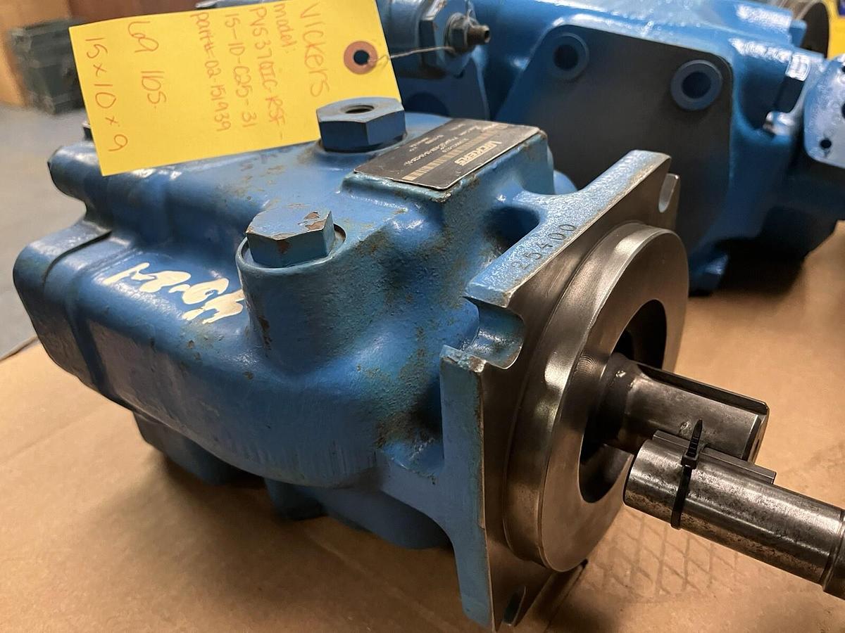 Used VICKERS,PVH57QIC-RSF-1S-10-C25-31,HYDRAULIC PISTON PUMP