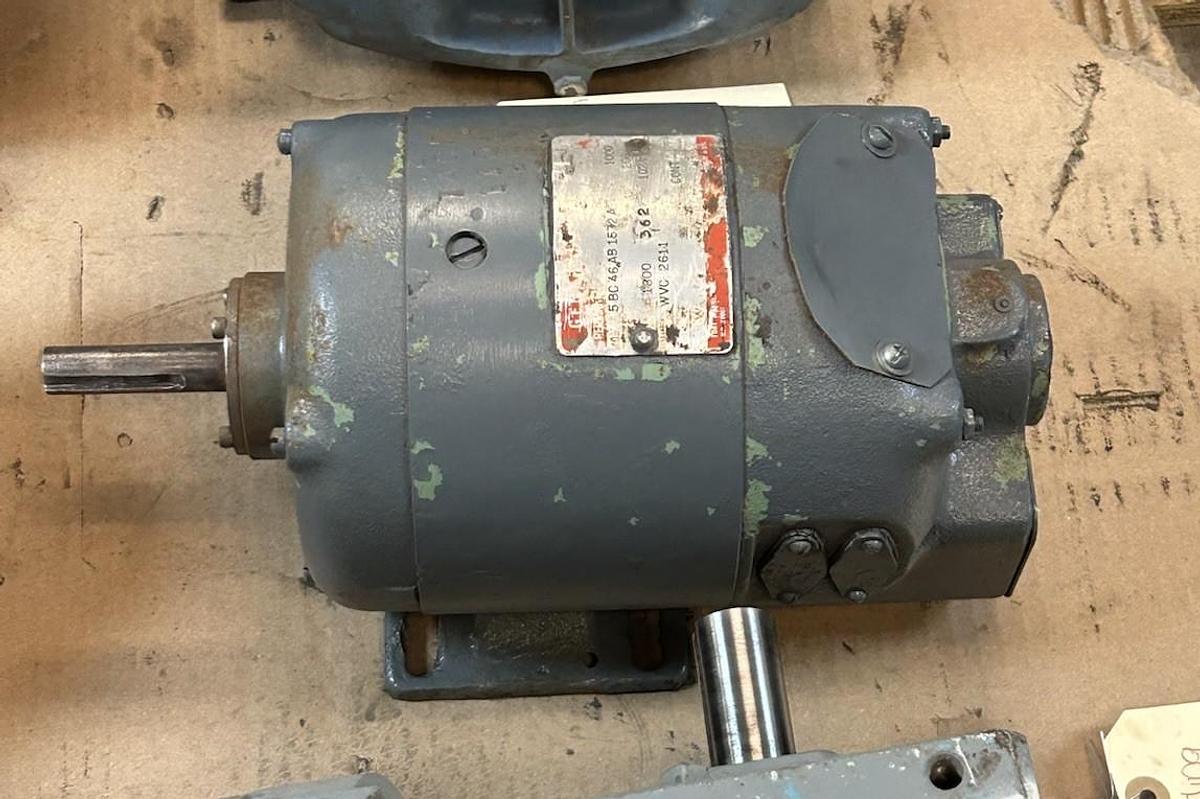 Used GE,5BC46AB1572A,TACHOMETER GENERATOR