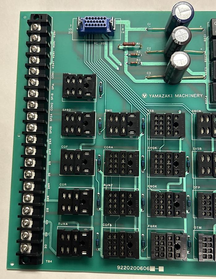 YAMAZAKI MACHINERY,9220200606,RELAY BOARD NOS