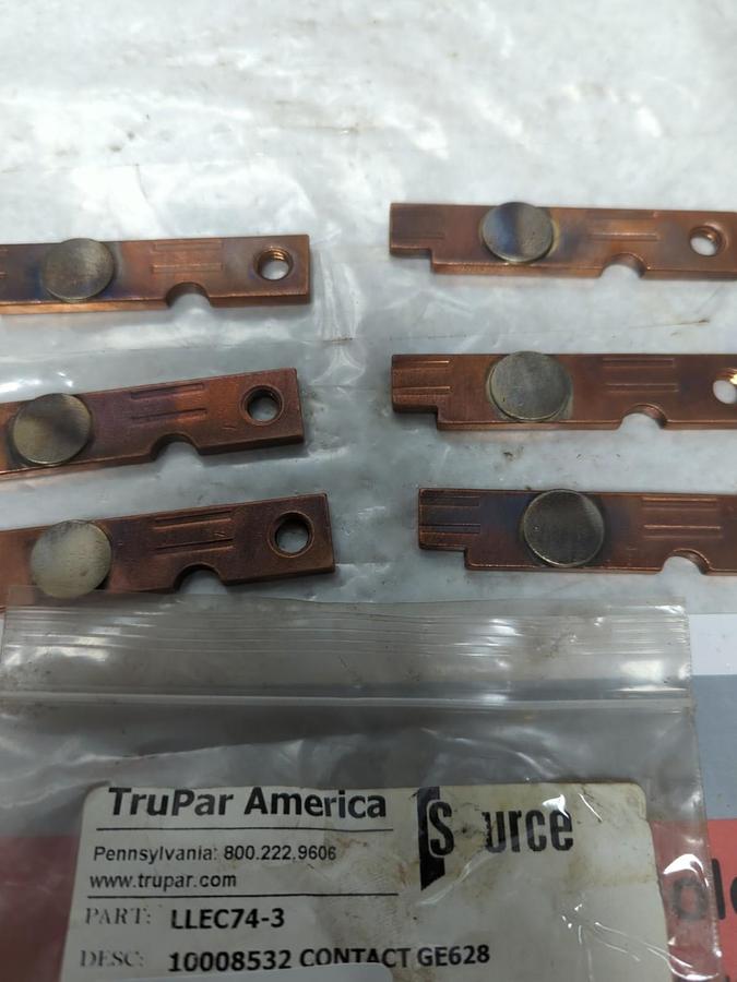 TRUPAR/GE,GE628,CONTACT LOT OF 6 NOS