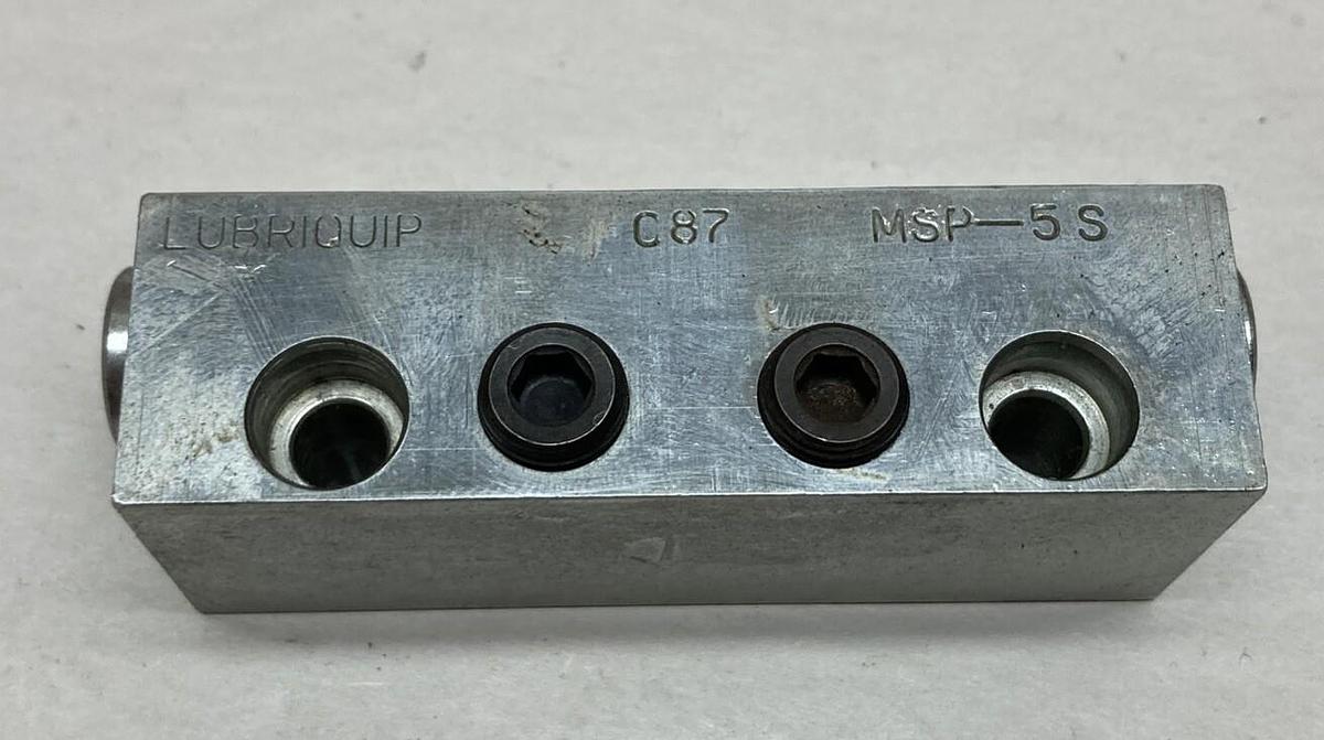 Graco Trabon,MSP-5S,Modular Divider Valve Block