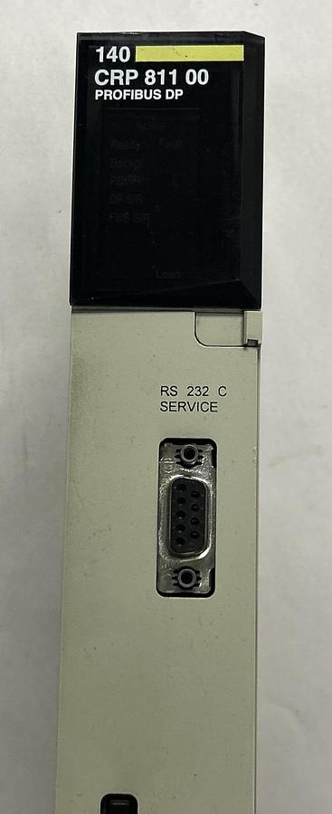 Used SCHNEIDER ELECTRIC,140-CRP-811-00,PROFIBUS DP MASTER MODULE