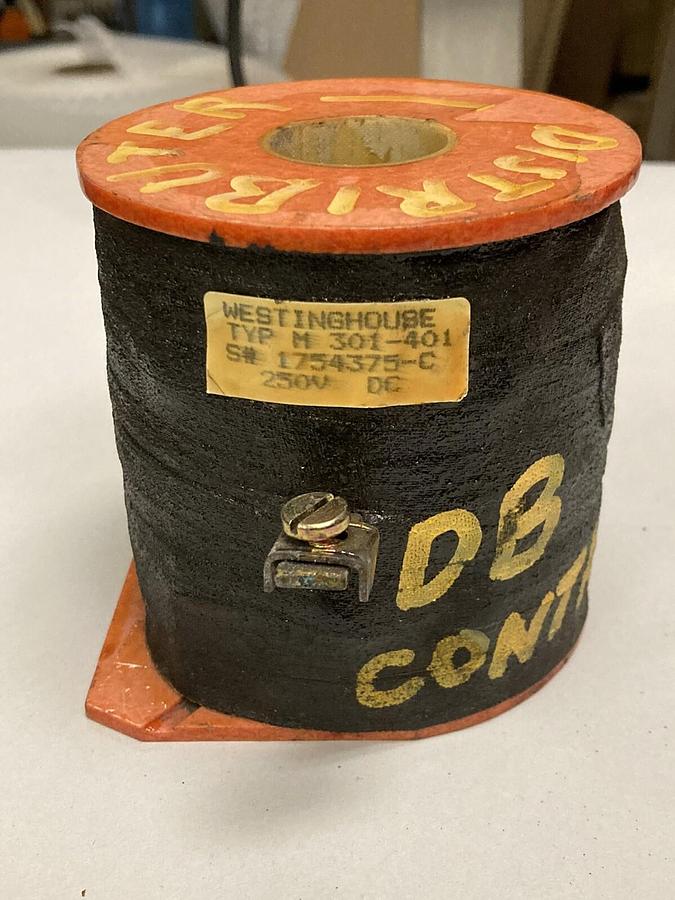 Used Westinghouse,Type M 301-401,Coil 250V