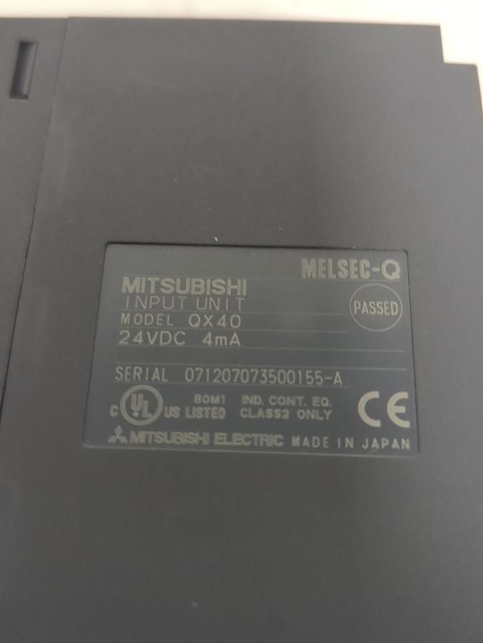 Used MITSUBISHI,QX40,INPUT UNIT MODULE PRE-OWNED