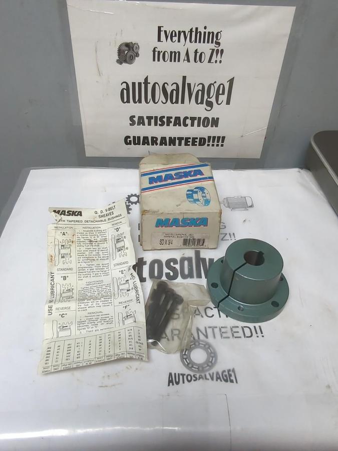 MASKA,SDX3/4,TAPERED BUSHING NOS