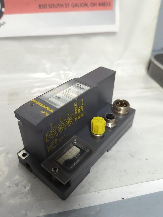 Used TURCK,BL67-GW-EN-1P,GATEWAY INTERFACE MODULE PRE-OWNED