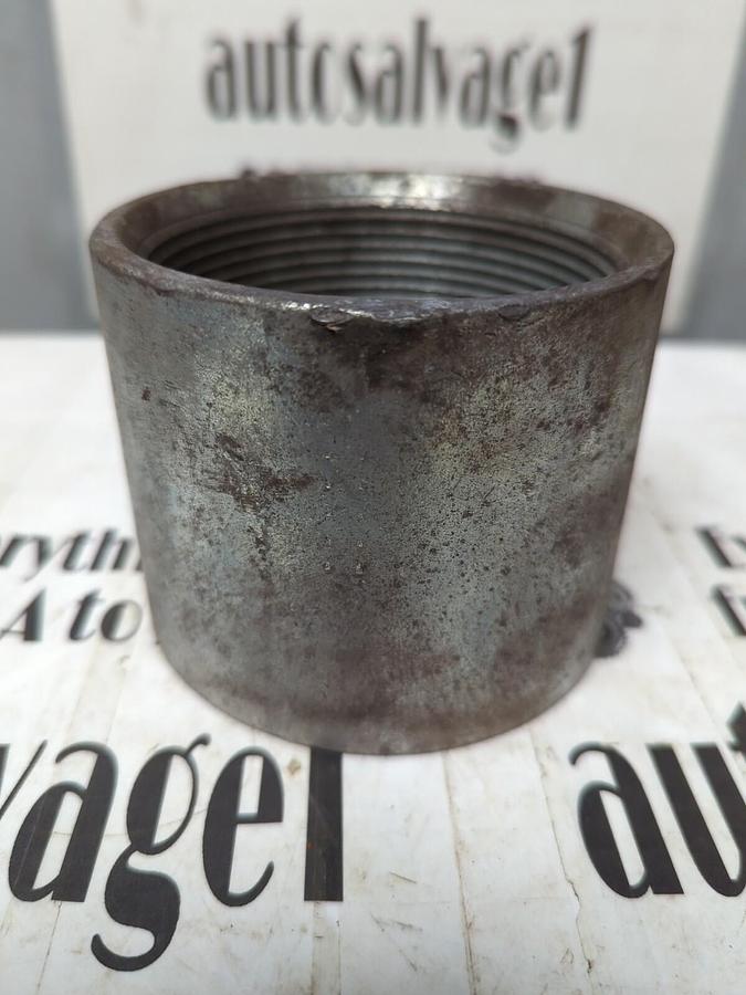 UNBRANDED,NA,FULL THREADED 3 INCH PIPE COUPLING NOS
