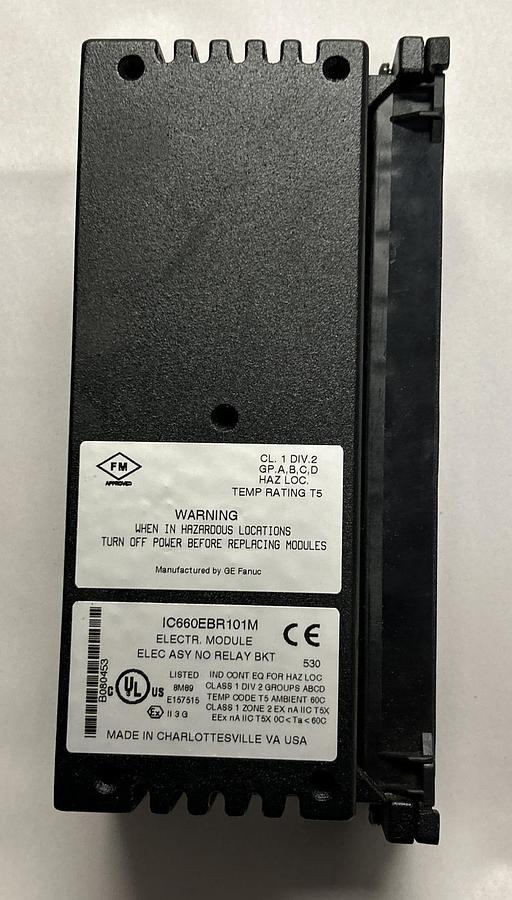 Used GE FANUC,IC660EBR101/IC660EBR101M,GENIUS BLOCK ELECTRIC MODULE