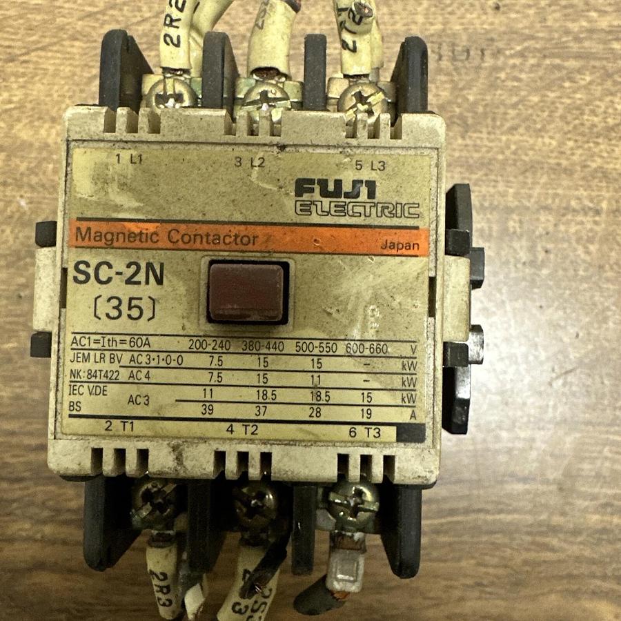 Used Fuji Electric,SC-2N (35),Contactor
